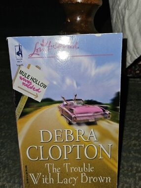 Debra Clopton 'The Trouble With Lacy Brown' Paperback - Pink Car Cover